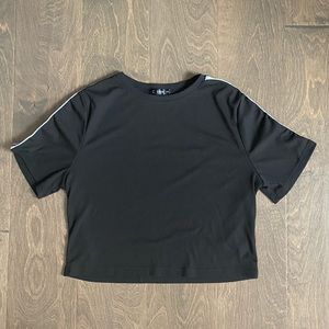 Shein striped crop top women’s XL